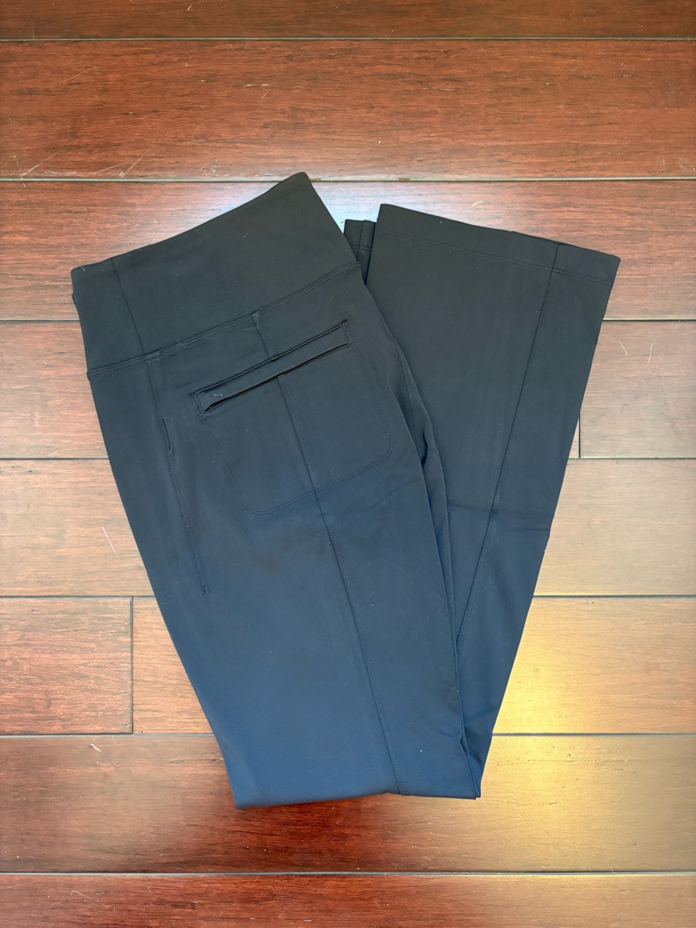 Athleta Black Women's Straight-Leg Performance Trousers